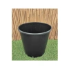 21,9 Lt Siyah Plastik Saksı, 35x30 cm Boyutunda Üretim Saksısı