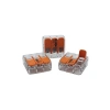 221-413 Bağlantı Terminali, 10 Adet, 0,2-4 mm², Şeffaf Yapı