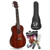 23 İnç Maun Ukulele, Hakiki Ahşap, Konser Performansları İçin Tasarlandı