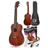 23 İnç Maun Ukulele, Hakiki Ahşap, Konser Performansları İçin Tasarlandı