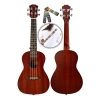 23 İnç Maun Ukulele, Hakiki Ahşap, Konser Performansları İçin Tasarlandı