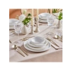 24 Parça 6 Kişilik Beyaz Yemek Takımı