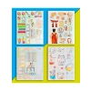 24 x 17 cm Boyutunda 16 Sayfa Rengarenk Sticker Kitabı