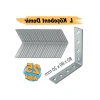 25 Adet Metal Köşebent, 20x80x80 mm Bağlantı Aparatı