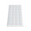 25mm x 25mm Yapışkanlı Keçe Ped, 32 Parça Set ile Zemin Koruma