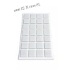 25mm x 25mm Yapışkanlı Keçe Ped, 32 Parça Set ile Zemin Koruma