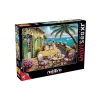260 Parça Tatil Kaçamağı Temalı Puzzle, Eğlenceli Zaman
