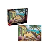 260 Parça Tatil Kaçamağı Temalı Puzzle, Eğlenceli Zaman