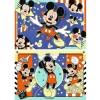 2x24 Parça Mickey Mouse Film Puzzle - Eğlenceli ve Dayanıklı