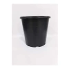 3 Adet 20x25 cm Boyutunda Siyah Plastik Üretim Saksısı, 6.4 Lt Kapasite