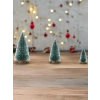 3 Adet Çam Ağacı Seti - 15 cm, 15 cm, 20 cm - Yılbaşı Dekorasyonu