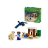 3 Adet LEGO Minecraft Minifigürü ile Çöl Keşfi Seti, 75 Parça