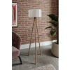 3 Ayaklı Tripod Lambader, MDF Ahşap Ayaklı Modern Lamba