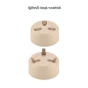 3 Boyutlu Antrasit Renk Tripot Saksı
