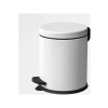 3 LT Kapasiteli Beyaz Pedallı Çöp Kovası