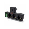 3lü Akım ve Termal Korumalı Priz, 3x USB-A ve 1x USB-C PD ile Hızlı Şarj