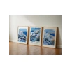 3lü Modern Dekoratif Çerçevesiz Poster Seti, 50 x 70 cm