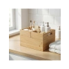 3lü Modüler Bambu Organizer Set, Çok Amaçlı Düzenleyici