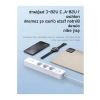 3lü Priz, 20W Hızlı Şarj, 2x USB-C ve 1x USB-A Girişi