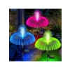 3lü Set Bahçe Lambası, Denizanası Tasarımı, 7 Renk LED