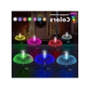 3lü Set Bahçe Lambası, Denizanası Tasarımı, 7 Renk LED