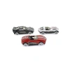 3lü Siyah Metal Yarış Arabaları Seti, Die Cast Model