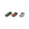 3lü Siyah Metal Yarış Arabaları Seti, Die Cast Model
