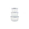 3lü Yuvarlak Saklama Seti (1L, 1.5L, 2.2L)