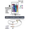3 Metre Uzunlukta RGB LED, 16 Renkli ve 4 Animasyonlu