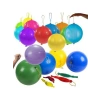 30 Adet Lastikli Zıpzıp Balon, Eğlenceli Parti ve Etkinlikler İçin