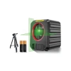 30 Metre Yeşil Çapraz Çizgi Lazer Distomat + Tripod