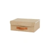 30x23x11 cm Jüt Kapaklı Çekmece İçi Organizer Kutu