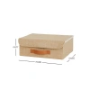30x23x11 cm Jüt Kapaklı Çekmece İçi Organizer Kutu