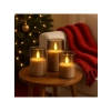 3200K Sıcak Işık ile 3’lü LED Mum Seti, Pilli