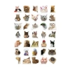 35 Adet Kedi Mood Sticker Seti - Ajanda ve Defterler için
