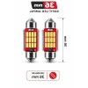 36 mm C5W Sofit LED Ampul - Beyaz, Arıza Lambası Yakmaz, 2 Adet
