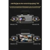 360 Derece 4 Kameralı Araç Kamerası, Full HD ve Mobil İzleme