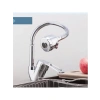 360 Derece Dönebilen Krom Hortumlu Musluk Ucu, Tasarruflu Oynar Başlık