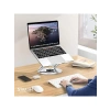360° Dönebilen Metal Laptop Standı, Katlanabilir Tasarım