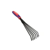360x87 mm Çelik Mini Bahçe Tırmığı, Profesyonel Kullanım İçin