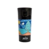 380 ml Paslanmaz Çelik Termos Mug, Sızdırmaz Kapaklı, Siyah