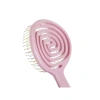 3D Flexi Kontrol Açma Tarama Saç Fırçası - Pembe