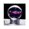 3D Işıklı Gezegen Cam Küre Dekoratif Hediyelik