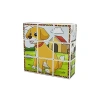 3D Manyetik Puzzle Seti, 9 Mıknatıslı Küp ve 6 Yapboz Parçası