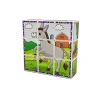 3D Manyetik Puzzle Seti, 9 Mıknatıslı Küp ve 6 Yapboz Parçası