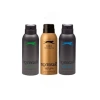 3x 150 ml Yeşil Mavi Deodorant Seti