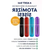 4 Adet Mini Parfüm Atomizer, 5 ML Yeniden Doldurulabilir Seyahat İçin