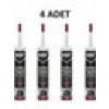 4 Adet Selsil Ultra Tack Beyaz Silikon 290 ml