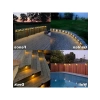 4 Adet Solar Led Işık, Su Geçirmez Tasarım ile Bahçe Aydınlatması