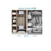 4 Adet Vakumlu Hurç - 100x120cm Boyutunda Saklama Çantası
